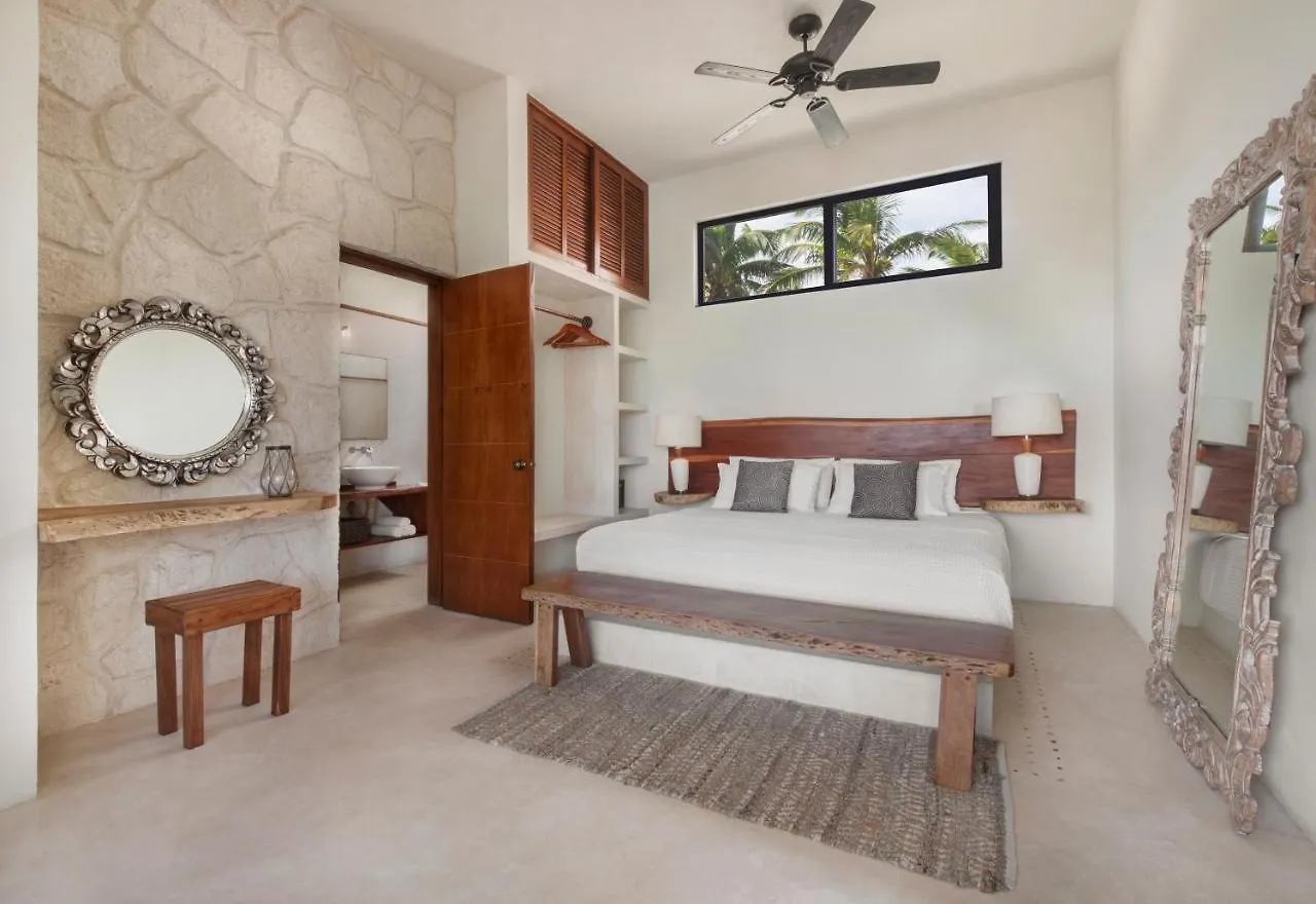 Beachfront Villa Playaaekun Tulum Mexico