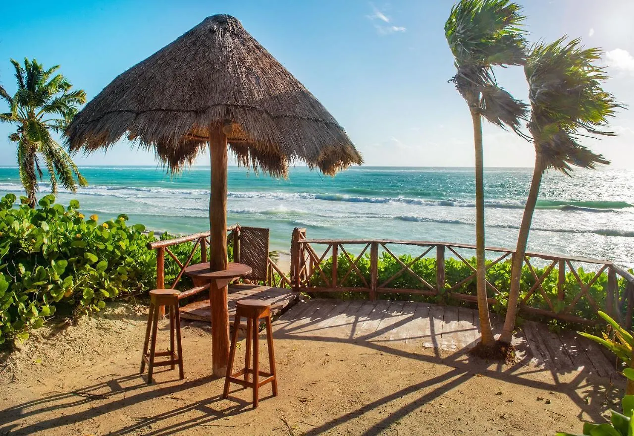 Beachfront Villa Playaaekun Tulum Mexico